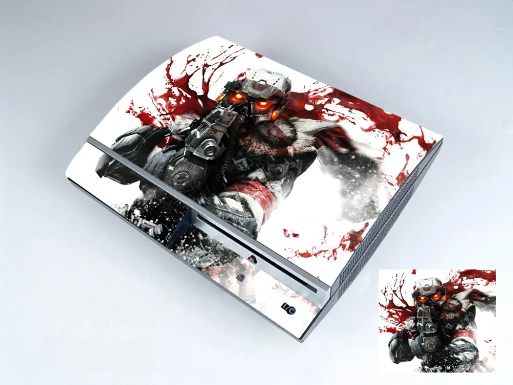 

254 Vinyl Skin Sticker Protector for Sony PS3 Original fat for PlayStation 3 skins Stickers