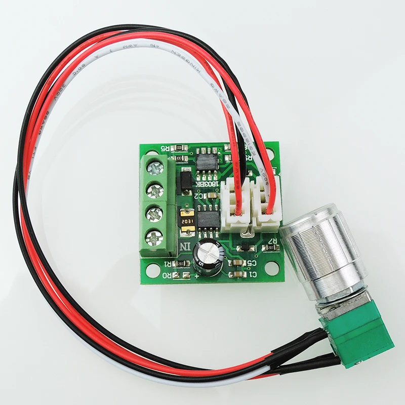 

1803BKW DC 1.8v 3v 5v 6v 7.2v 12v 2A 30W Motor Speed Controller Regulator PWM Adjustable Driver Switch