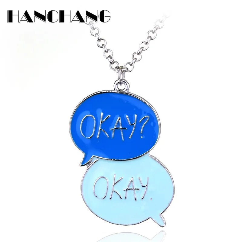 Ювелирные изделия из фильма любовь ошибка в наших звездах подвеска ок ожерелье