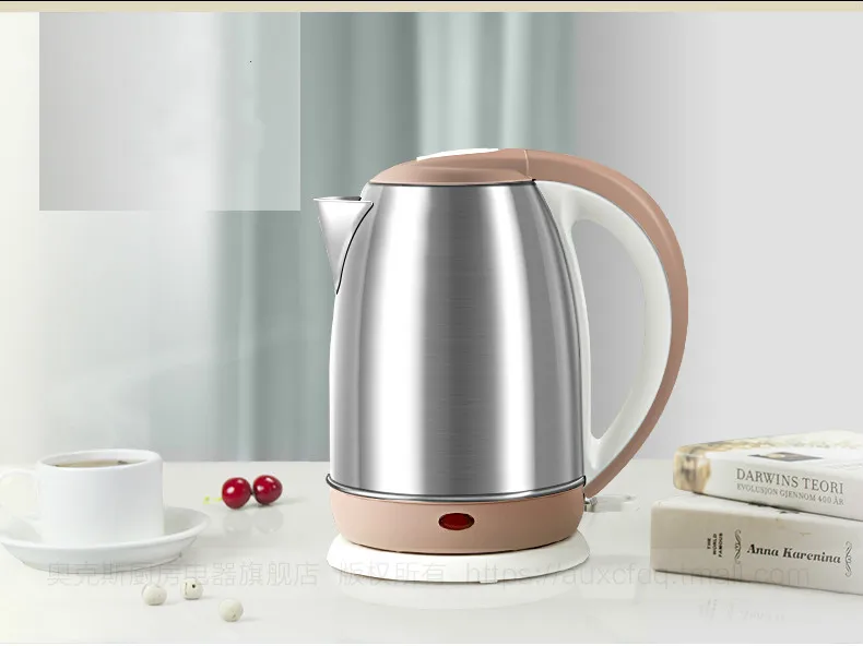 electric kettle 304 stainless steel household boiler heat insulation automatic power Safety Auto-Off Function electric kettle 304 stainless steel household boiler heat insulation automatic power Safety Auto-Off Function