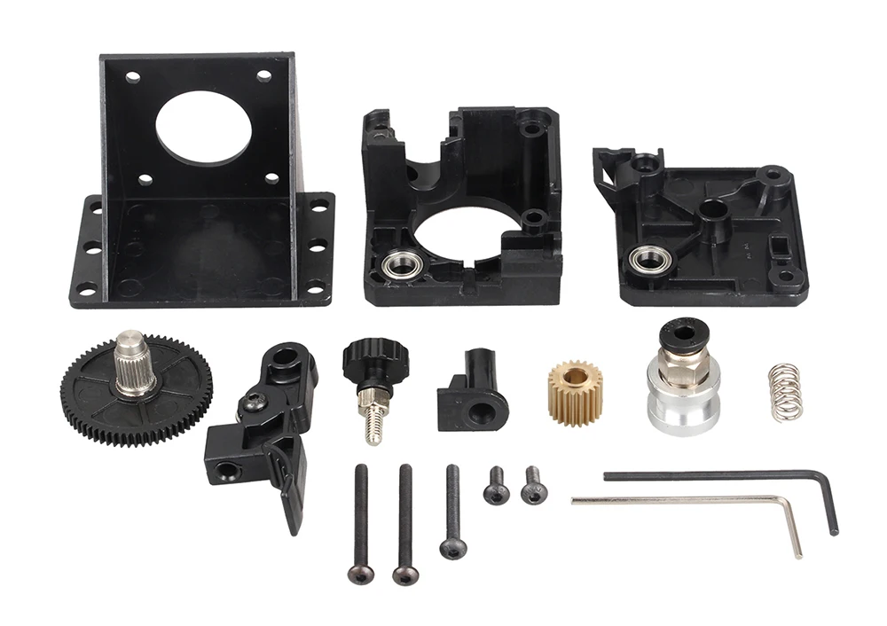 XCR3D Titan экструдер части 3D принтера для E3D V6 Hotend j-головка Боуден Монтажный кронштейн 1,75 мм нить 3:1 коэффициент передачи