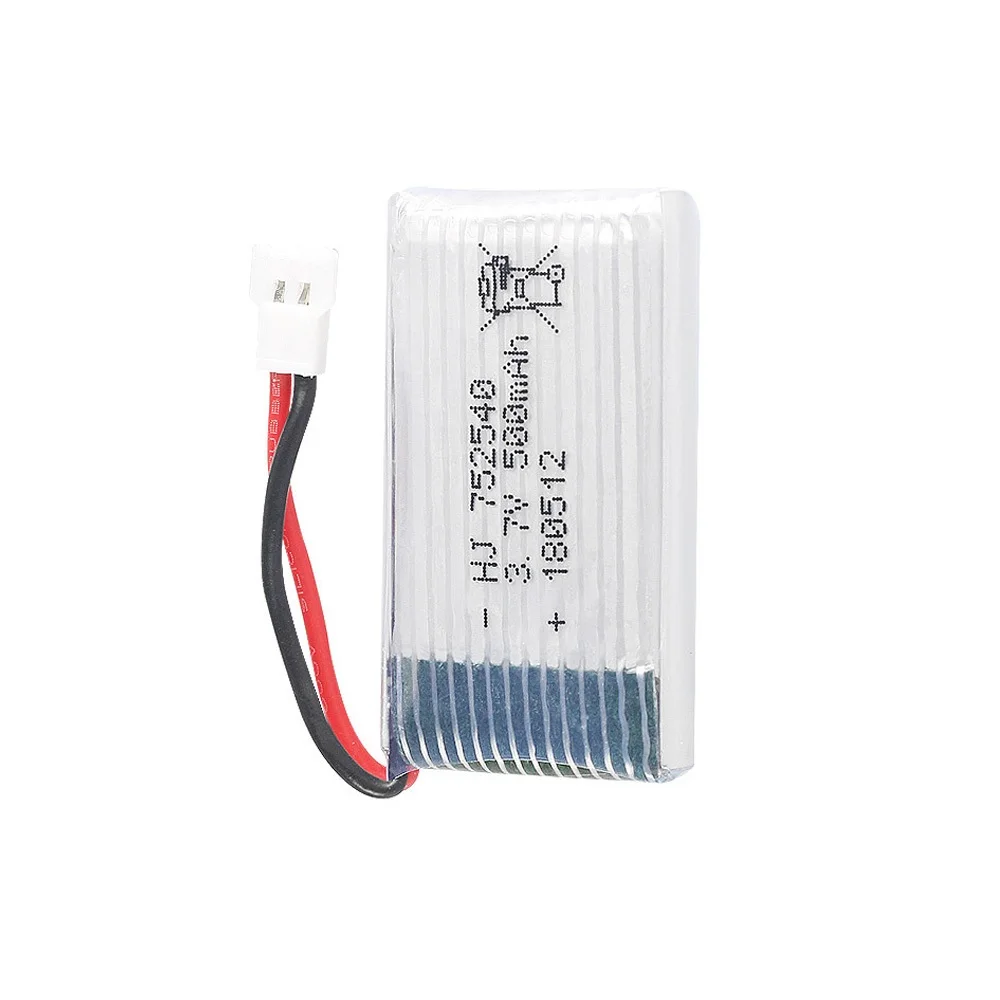 3,7 V 500 mAh Lipo аккумулятор для Syma X5C X5SW M68 Cheerson CX-30 H5C Tianke M68 Квадрокоптер 3,7 V 500 mAh игрушечный аккумулятор 1S 752540