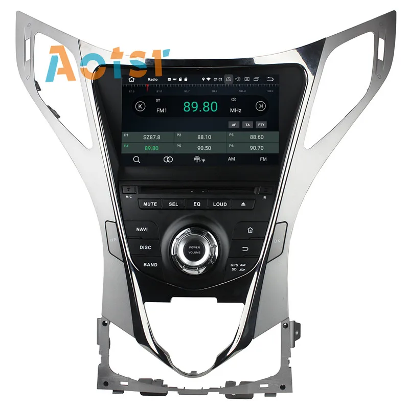 Flash Deal IPS Screen 8" Android 8.0 Car dvd multimedia player head unit for Hyundai AZERA Grandeur i55 GPS Navigation radio auto stereo 9