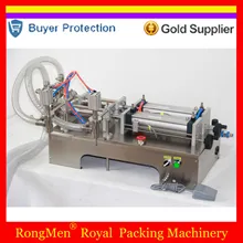 Двойные головки поршень воздушного цилиндра жидкий наполнитель шампунь гель Вода Вино молоко сок уксус кофе масло напиток машина для розлива моющих средств