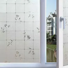 Хрустальный цветок плед окно защитную пленку Стикеры s Home Decor 3D Статические украшения ванная комната балкон Стекло Стикеры 45/60 /90*200 см