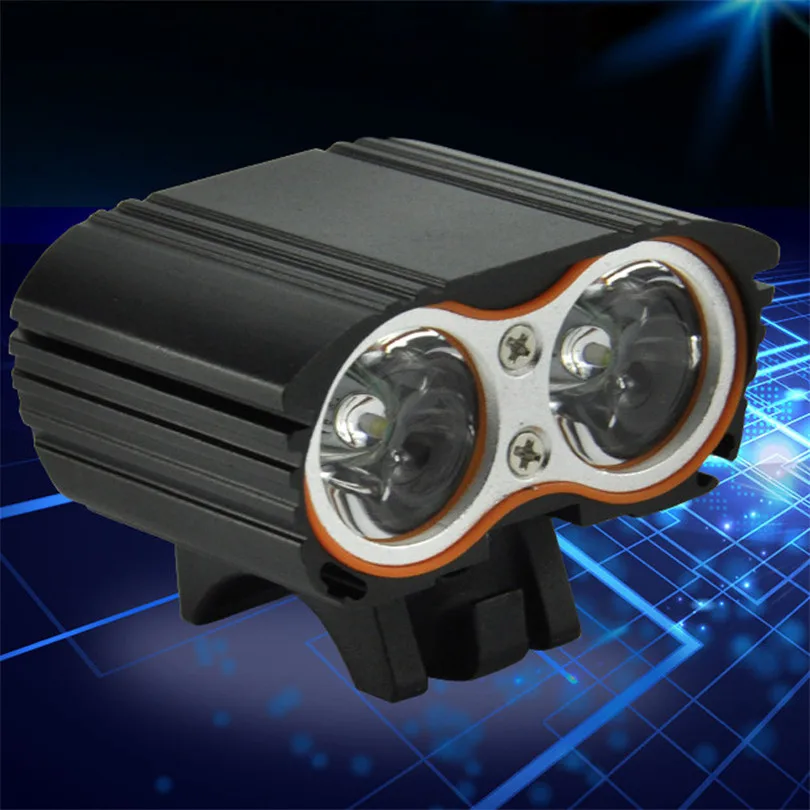 2000LM 2 X XM-L T6 LED USB Waterproof Rechargeable Bikr lighe Front Bicycle Headlight MTB cycling light A30 2000LM 2 X XM-L T6 LED USB Waterproof Rechargeable Bikr lighe Front Bicycle Headlight MTB cycling light A30