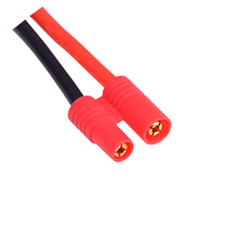 

1 Pcs Banana Two Female Plug Connector 10CM Small Banana Battery Connector Plug with AWG Wire