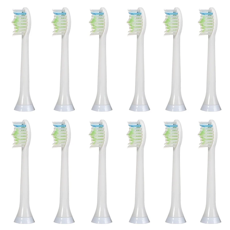 12pcs Toothbrush Replacement Heads for Philips Sonicare DiamondClean
