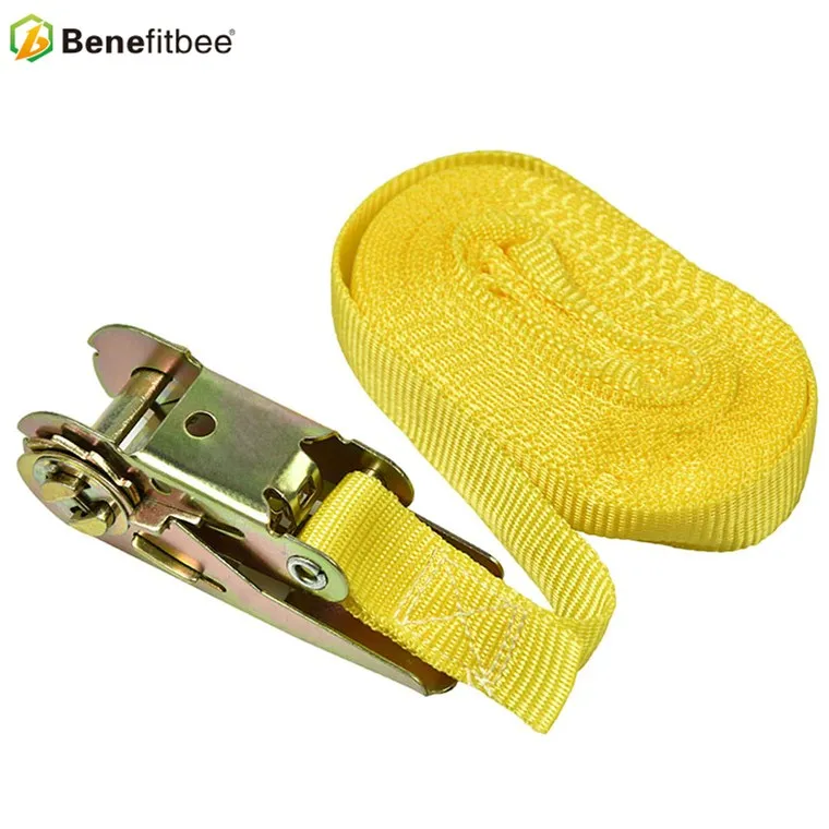 Beekeeping tool BENEFITBEE 1 pcs 5M Beekeeping Equipment Beehive Cargo Lashing,Tie Down Strap hot sale - Цвет: Цвет: желтый