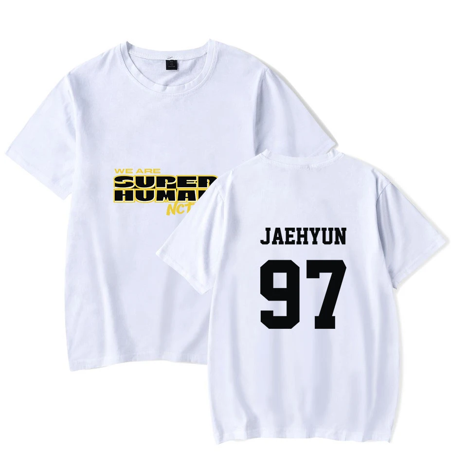 2019 hot sale summer we are super huan cotton  t shirt men short sleeves tee hip hop streetwear for fans hipster97J XXS-4XL