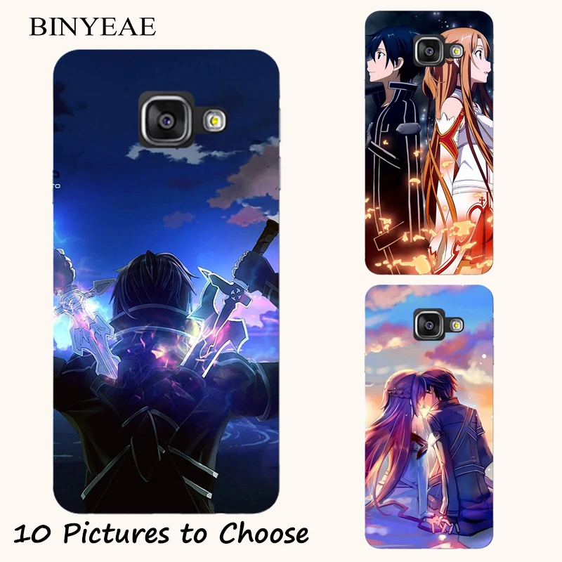 

Sword Art Online SAO Anime Manga Silicone Painting Case For Samsung Galaxy J1 J3 J5 J7 A3 A5 A7 2016 2017 Phone Printed Cover