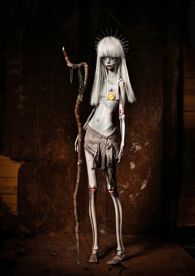 HeHeBJD The Hermit IX куклы модные куклы-зомби скелеты бесплатные глаза Смола BJD