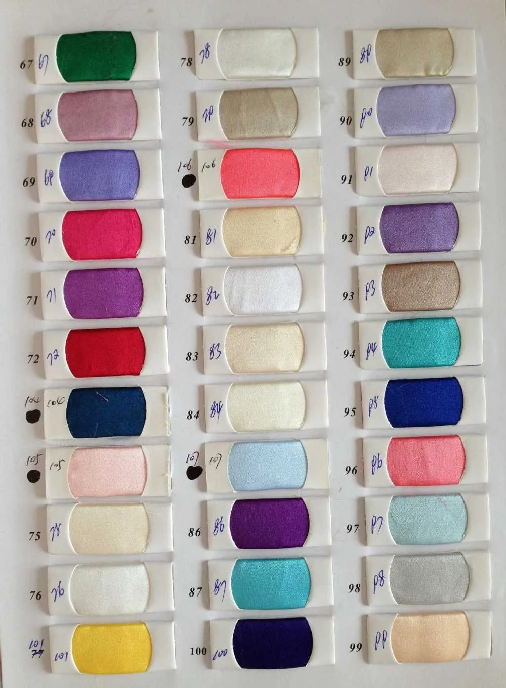 Color Chart 3