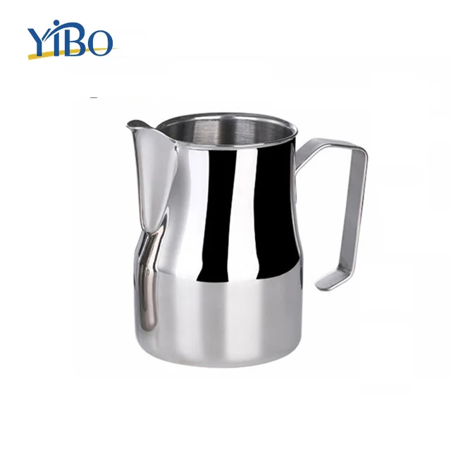 Cheap 1PC Stainless Steel Creamer Frothing Pitcher Espresso Machines Milk Frothers Latte Art 350/500/750ml  Pull Flower Coffee Cup 