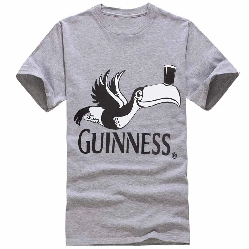 

Guinness T-Shirt Grey Melange Toucan Gre M (medium) Guinness Beer Tee NEU