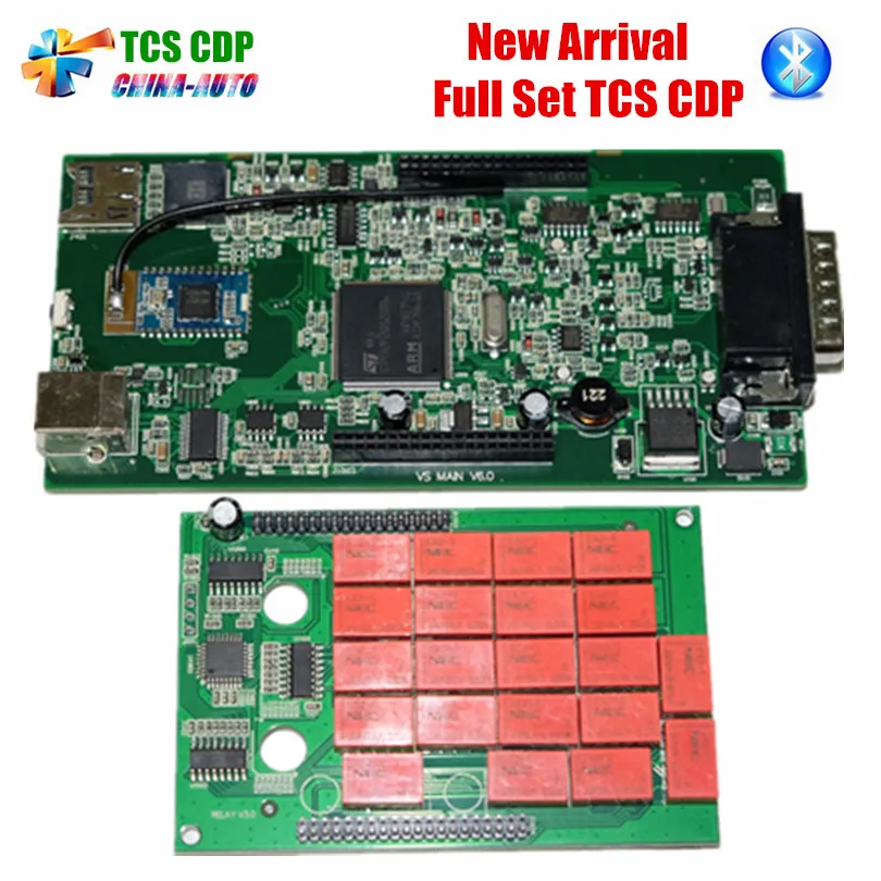 

New VCI TCS CDP with Bluetooth TCS CDP+ PRO Plus 2016.00/2015.03 +Keygen Activator for Auto CARs+TRUCKs OBD2 diagnostic tool