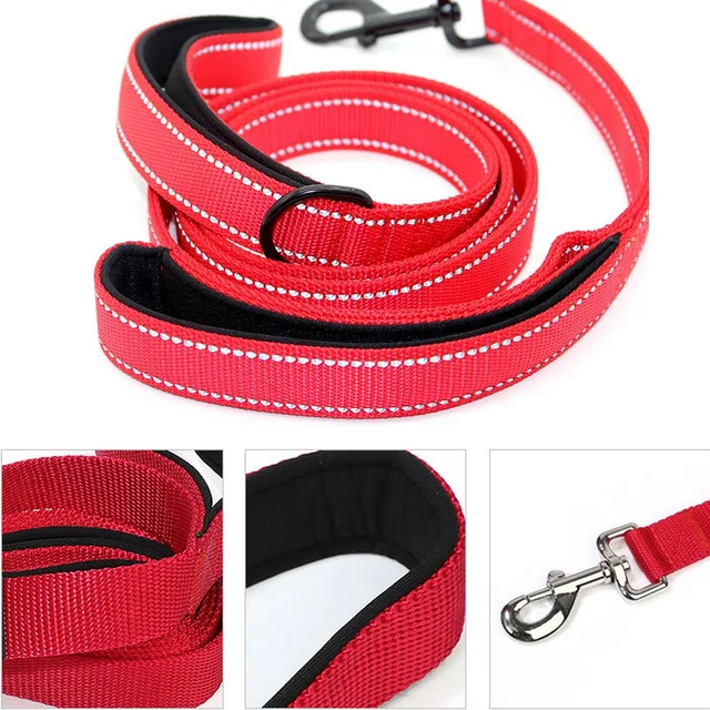 Pet Products Dog Leash Padded Handles Dogs Training Walking Leashes for Medium Large Dogs LBShipping