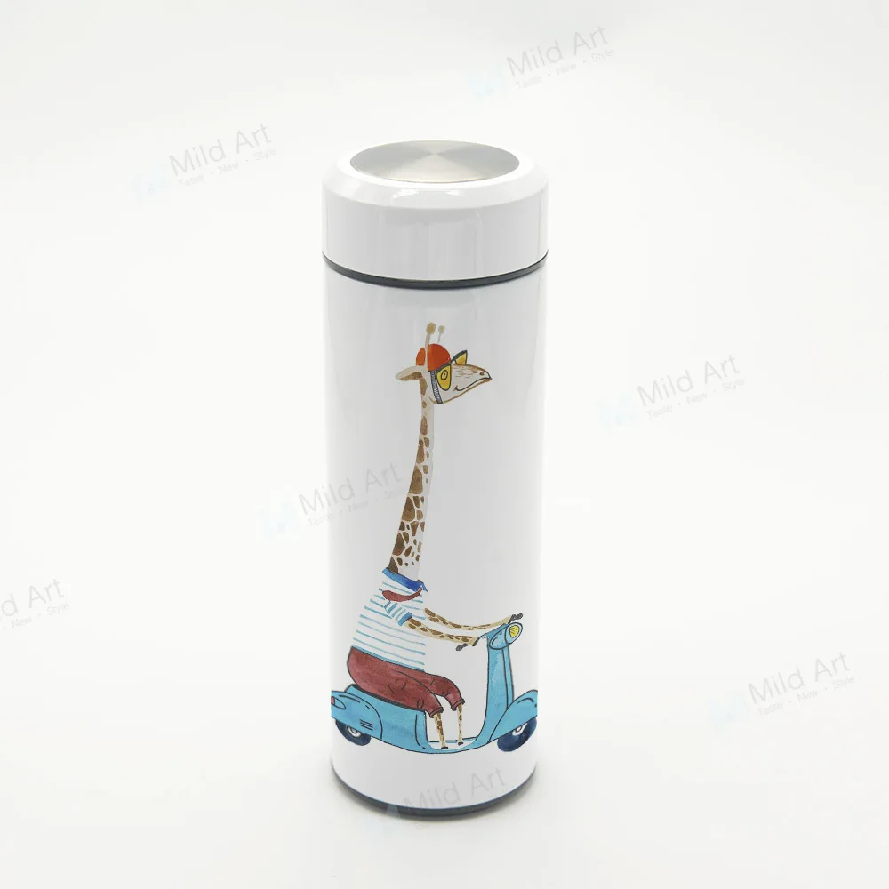 Preise Personalisierte Kawaii Sport Tiere Bär Reise Becher Edelstahl Thermische Vakuum Becher Schule Wasser Flaschen 350 ml Kinder Jungen Geschenke