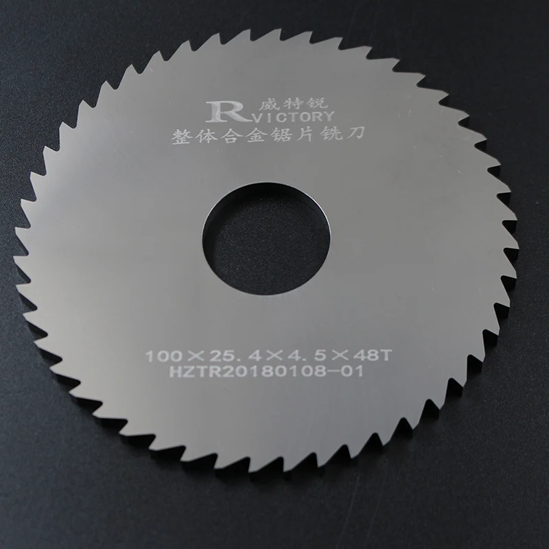 2pcs 100mm Thick 0.7mm to 2mm Round Saw Blade Solide Carbide Circular