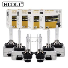 HCDLT HID Xenon D1S 55W 6000K D3S 5000K D1R лампа для автомобильных фар 35W D2S Xenon D4S 4300K 8000K D2R D4R Автомобильная ксеноновая лампа D1S