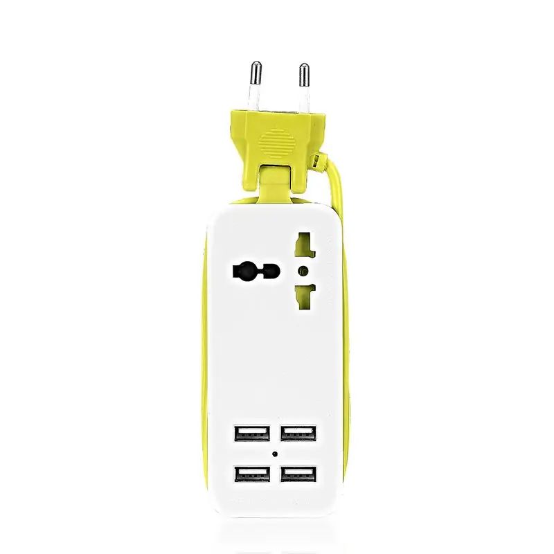

EU Power Strip USB Portable Extension Socket Outlet 1.5m Cable US UK Plug Travel Adapter Smart Phone Charger Desktop Hub
