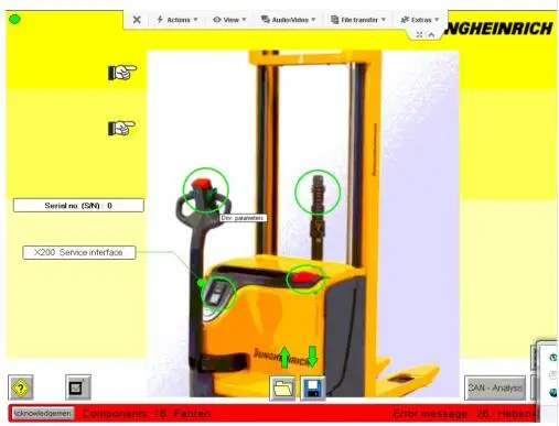 Jungheinrich forklift ET Parts + SH Repair Judit 4 диагностика 35 неистекшая пластырь |
