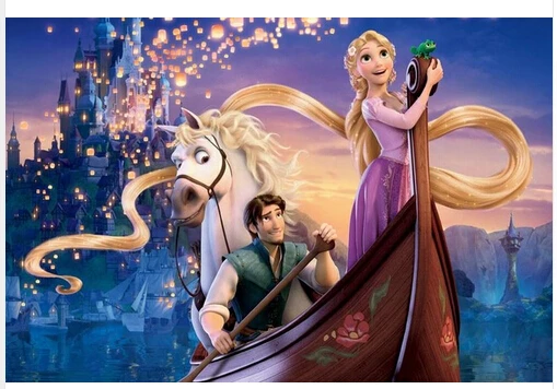 Tangled Rapunzel Boot Scene Anime x30 Inch Poster Afdrukken Voor Decor Muur Posters Print Poster Prints Artposters Dali Aliexpress