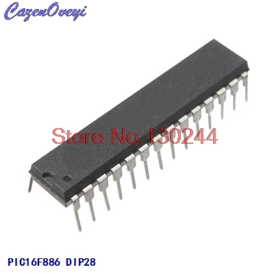 

10pcs/lot PIC16F886-I/SP PIC16F886ISP PIC16F886 16F886-I/SP DIP28 In Stock