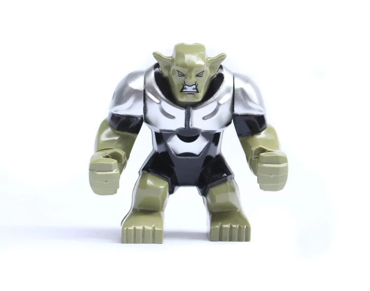 

7cm Big Green Goblin Action 0183 Block Figure Building Toys Christmas Gift Compatible With Lego