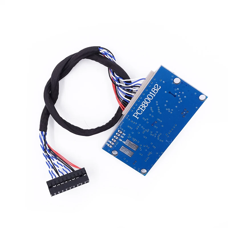 LVDS 1ch 8 бит S8 DF14-20 Pin поворот на 40Pin ttl сигнал ЖК-дисплей T-con плата преобразователя для 7-10,1 дюймов 1024x768 ЖК-панель