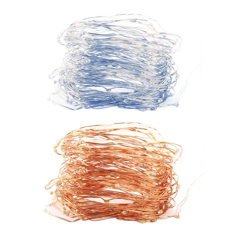10M 100Led Colorful Manual Copper String Light USB Interface Wiring Christmas Festival Wedding Party Garland Decoration 10M 100Led Colorful Manual Copper String Light USB Interface Wiring Christmas Festival Wedding Party Garland Decoration