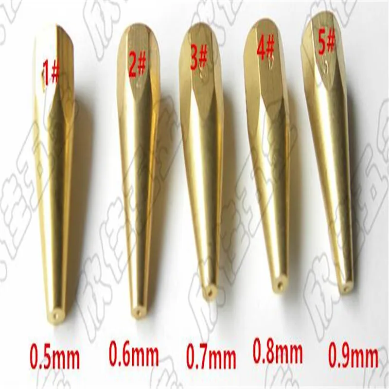 

5pcs/set welding tips welding nozzles for H01-2 oxy-acetylene welding torch