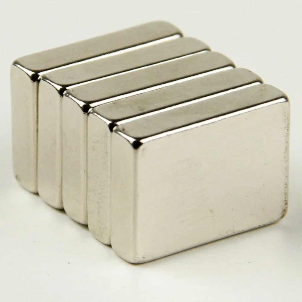 N35 1pcs Neodymium 20 x 15 x 5 mm Super Cuboid Block