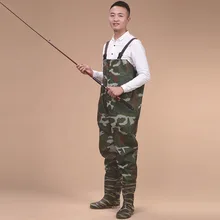 Камуфляжные болотные брюки из водонепроницаемого ПВХ, трикотажные тканевые брюки для рыбалки, унисекс, уличные, для охоты, рыбы, под водой, брюки от дождя