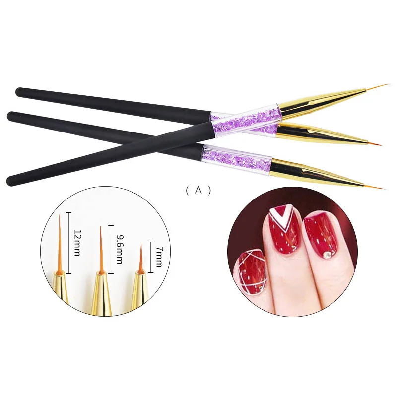 3pcs-set-Nail-Handle-Liner-Acrylic-Brush-Draw-3D-Kit-Tips-Professional-Drawing-Line-Painting-Tools (4)