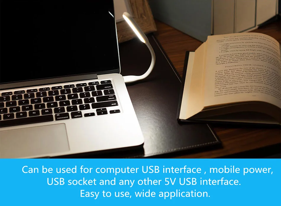 Original Xiaomi USB LED Light With Switch 5 levels brightness USB for Power Bank Comupter Portable Shining LED Lamp (3)