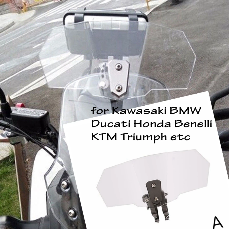 Поднялся ветровое стекло спойлер протектор для Suzuki DL1000 DL650A V-Strom 650 Приключения C50T C90T Burgman 200 400 AN650