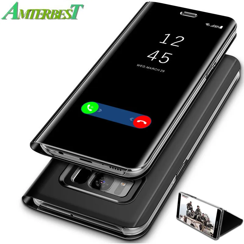 

AMTERBEST Anti-fall Mobile Phone Shell Full Protection for Samsung Galaxy S9 S8 Plus S6 S7 Edge Screen Protector Phone Cover