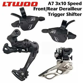 

LTWOO Bicycle 3x10 Speed Trigger Shifter MTB Bike Parts Rear Front Derailleur For Bike Brakes Set Cycling Shifter Lever Trigger