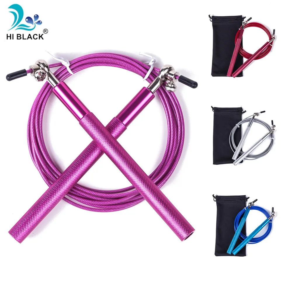 Fitness Jump ropes crossfit Adjustable Steel wire speed jump rope for