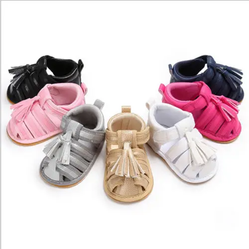 Zapatos De Princesa Para Bebé Niña SHOBDW - Suela Suave Antideslizante, Lazo, Sandalias De Verano, Para Recién Nacidas Y Primeros Pasos