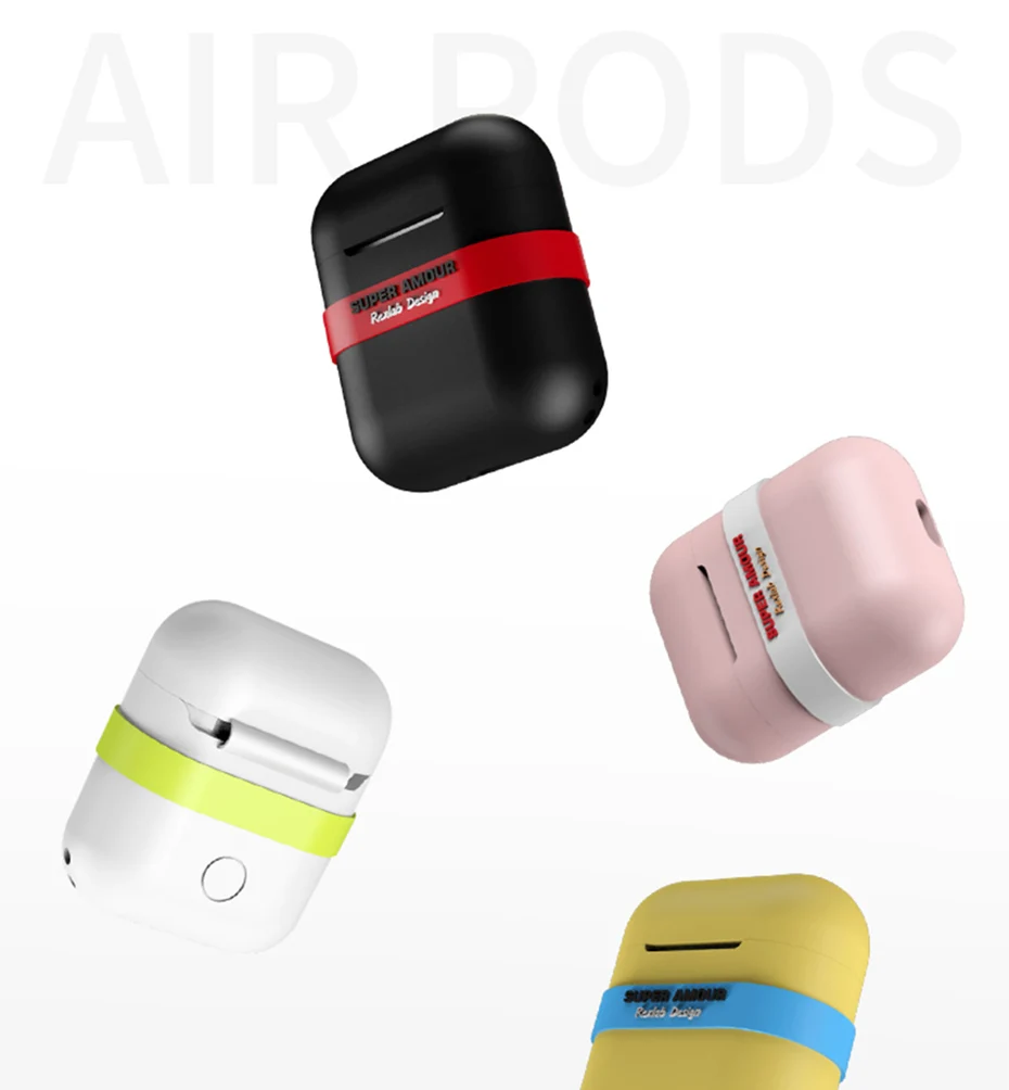 PZOZ чехол для Airpods Bluetooth беспроводные наушники защитная крышка коробка для Apple Airpods Air Pods чехол для наушников силиконовая сумка