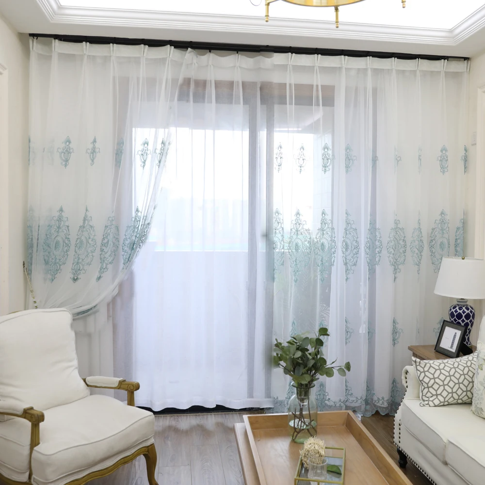 Sheer Tulle Window Curtains Living Room The Bedroom Kitchen Modern Sheer Tulle Window Curtains Living Room