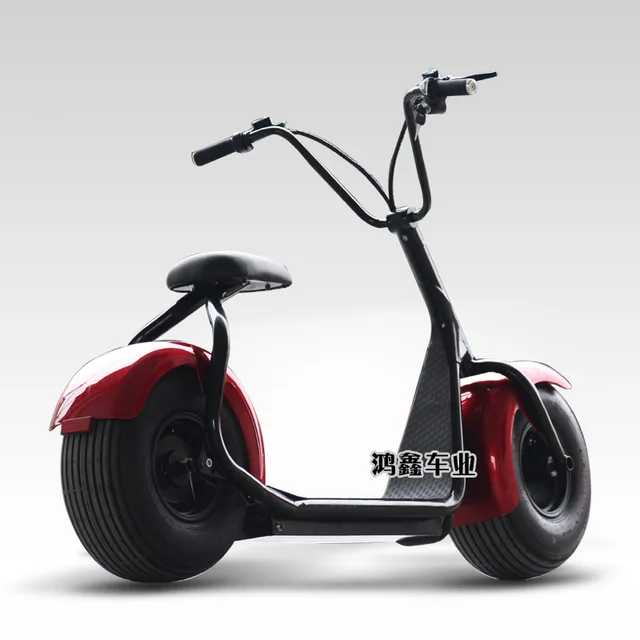 Cheap pk03/Harley electric car / Two Round scooters /wide tires Zuma electric bike / 60V lithium battery/ Storage battery car