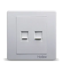 Домашний переключатель Мощность Панель, 86-Тип скрытый белый, компьютерный телефон разъем Панель, ПК, 220 V 10A