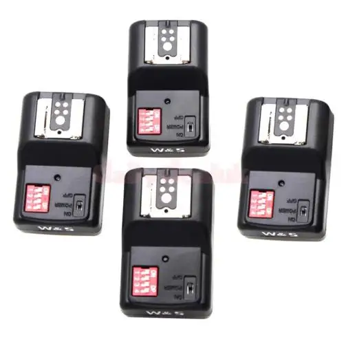

PT-16GY 16-Channels Radio Wireless Remote Flash Trigger+3Receivers SLR Camera Camcorder Accessories for Canon NIKON Pentax etc.