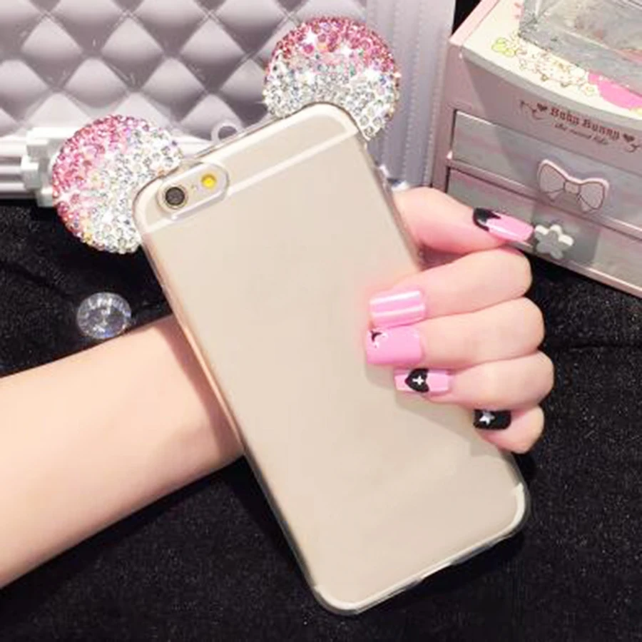 

Case For Samsung Galaxy A3 2016 A5 A7 A510F A310F A710F 3D Diamond Soft TPU Silicone Cover Grand Prime G530 Dous Plus Neo i9060i