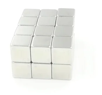 

20pcs 10*10*10 Cube 10x10x10mm Super Strong N52 high quality Rare Earth magnets 10x10x10 Neodymium Magnet 10mm*10mm*10mm