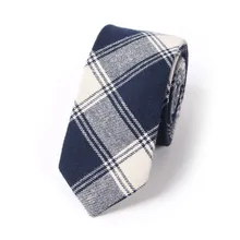 Mantieqingway мужской костюм Галстук Свадебные хлопчатобумажные жаккардовые галстуки-бабочки для мужчин модные классические клетчатые галстуки тонкий 6,5 см галстук