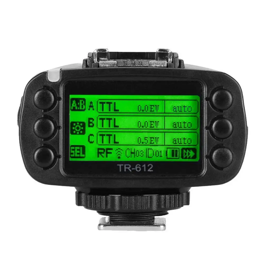 Студия CALER TR 612 ttl HSS вспышка передатчик триггер для Nikon & Jinbei HD 610 стробоскоп|trigger for
